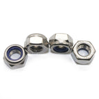 Fullerkreg M5 x 0.8mm Self-Locking Nylon Insert Hex Lock Nuts