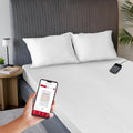 Polyester Wi-Fi Connected Mattress Pad, Electric Blanket, 10 Heat Settings, Full Size