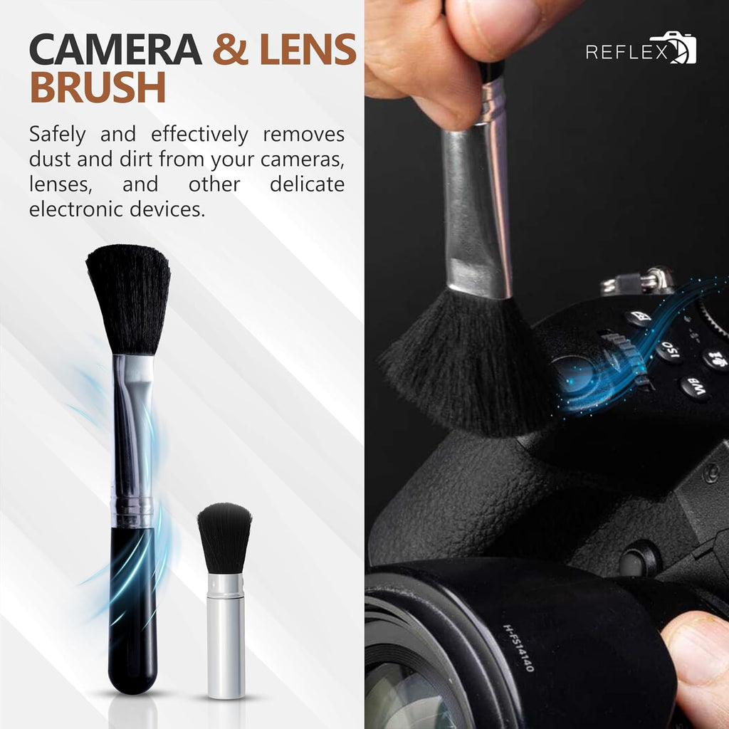 Professional 19 in 1 Camera Cleaning Kit, Camera Lens Cleaning Kit with Lens Pen, Air/Dust Blower, Microfiber Lens