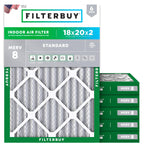 18x20x2 Air Filter MERV 8 Dust & Allergy Defense (6-Pack)