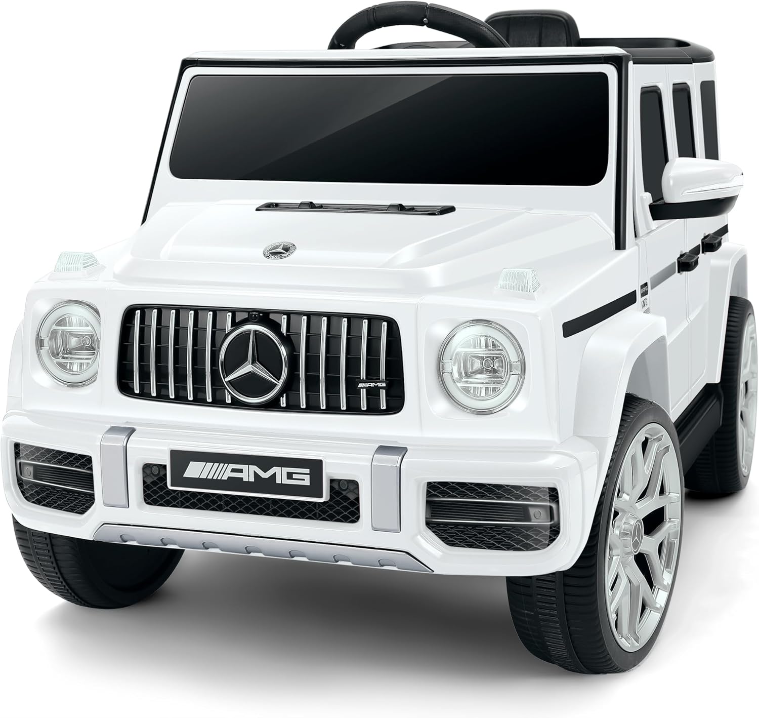 Licensed Mercedes-Benz AMG G63 Ride on Toys,Electric Car for Kids W/Parents Control,Electric Powered G Wagon Ride On