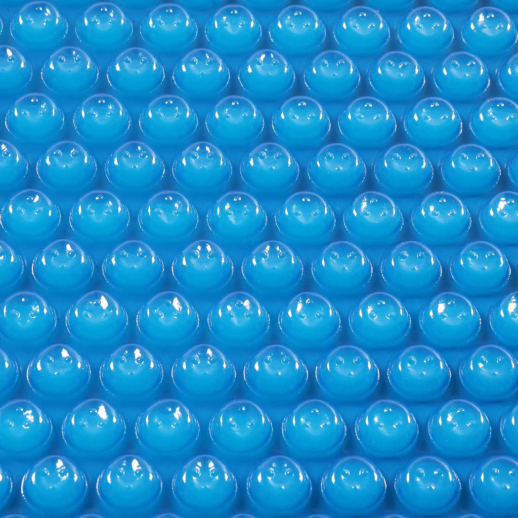 12Mil Solar Pool Cover, Rectangle Solar Blanket-Heavy Duty Solar Pool Cover for Above Ground Pool-Pool Solar Cover