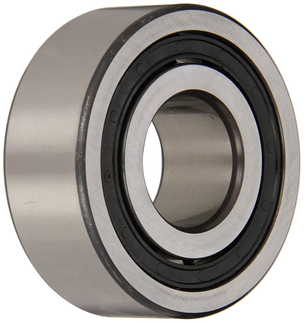 FAG Bearings NJ305E-TVP2 Single Row Cylindrical Roller Bearing, Straight Bore, Removable Inner Ring, Flanged, High Capacity, Normal Clearance, Metric, 25mm ID, 62mm OD, 17mm Width