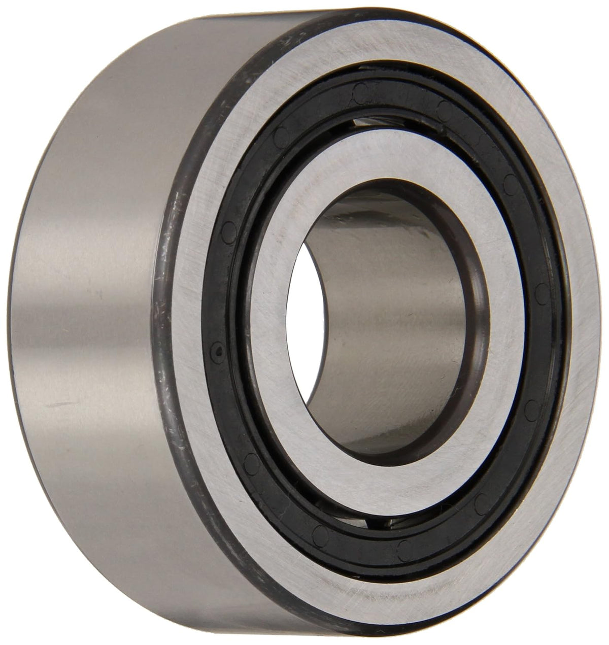FAG Bearings NJ305E-TVP2 Single Row Cylindrical Roller Bearing, Straight Bore, Removable Inner Ring, Flanged, High Capacity, Normal Clearance, Metric, 25mm ID, 62mm OD, 17mm Width