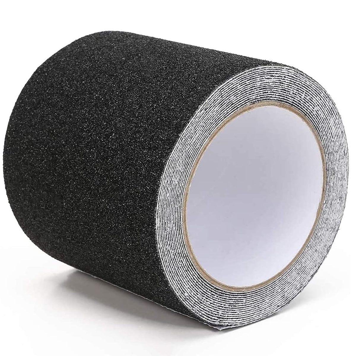 Anti Slip Traction Tape Black, 4" × 16.5 Feet Non Slip Safety Grip Tape 80 Grit Best Grip Friction Strong Abrasive