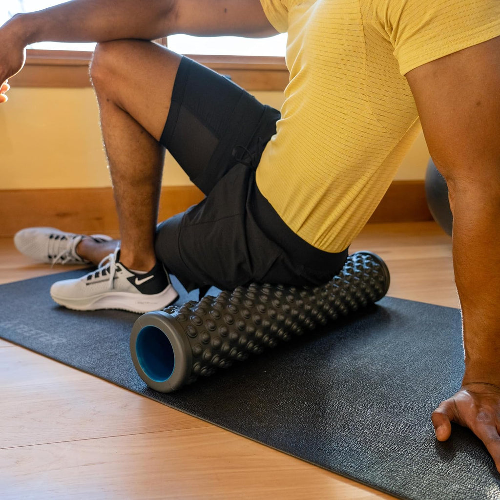 Massage Foam Roller - Textured for Deep Tissue Muscle Relief to Boost Recovery, Flexibility, Mobility - Back Pain