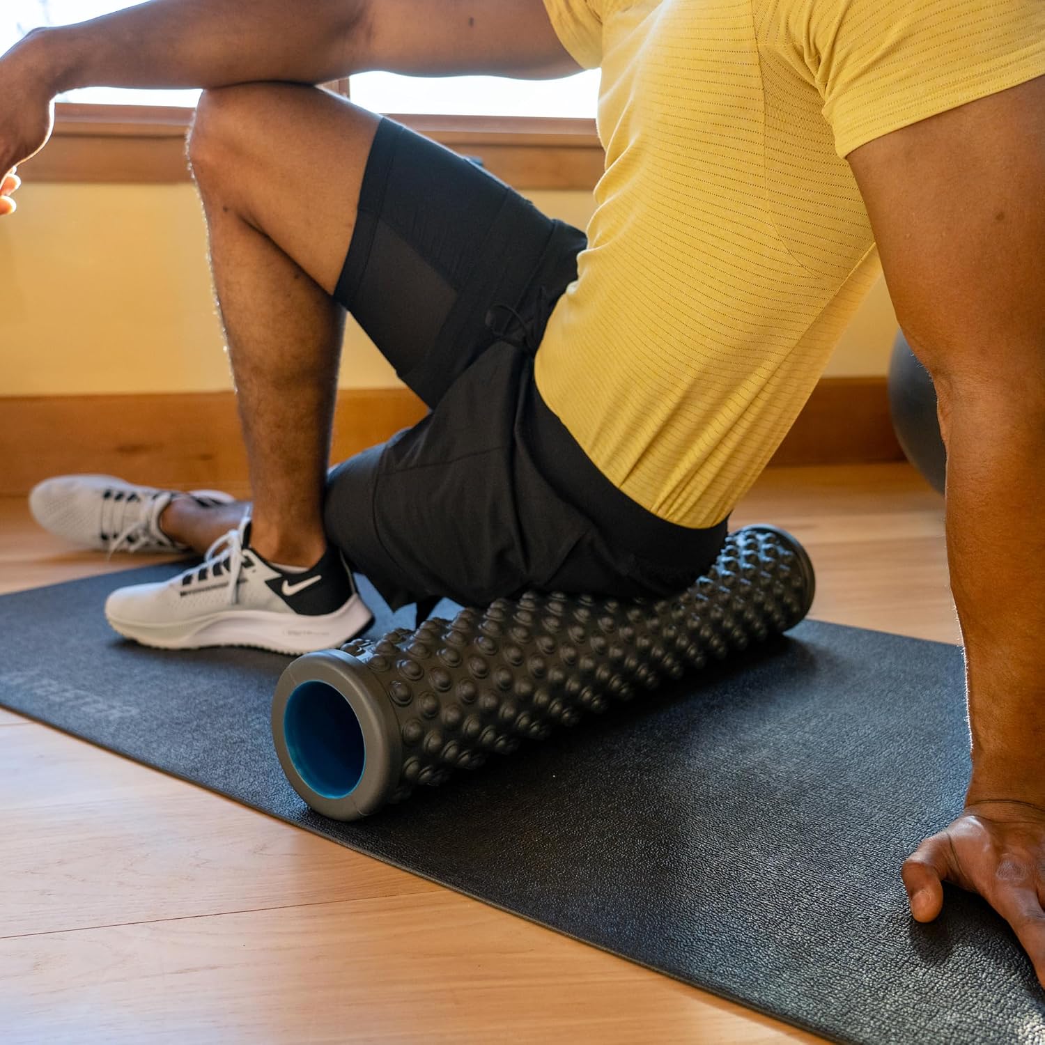 Massage Foam Roller - Textured for Deep Tissue Muscle Relief to Boost Recovery, Flexibility, Mobility - Back Pain