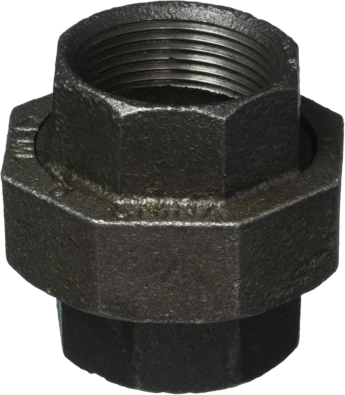 LDR Industries 310 U-114 Union, 1-1/4-Inch, Black