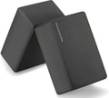 Set of 2 High Density Premium - EVA Yoga Blocks, 9"x6"x4" Each