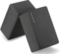 Set of 2 High Density Premium - EVA Yoga Blocks, 9"x6"x4" Each