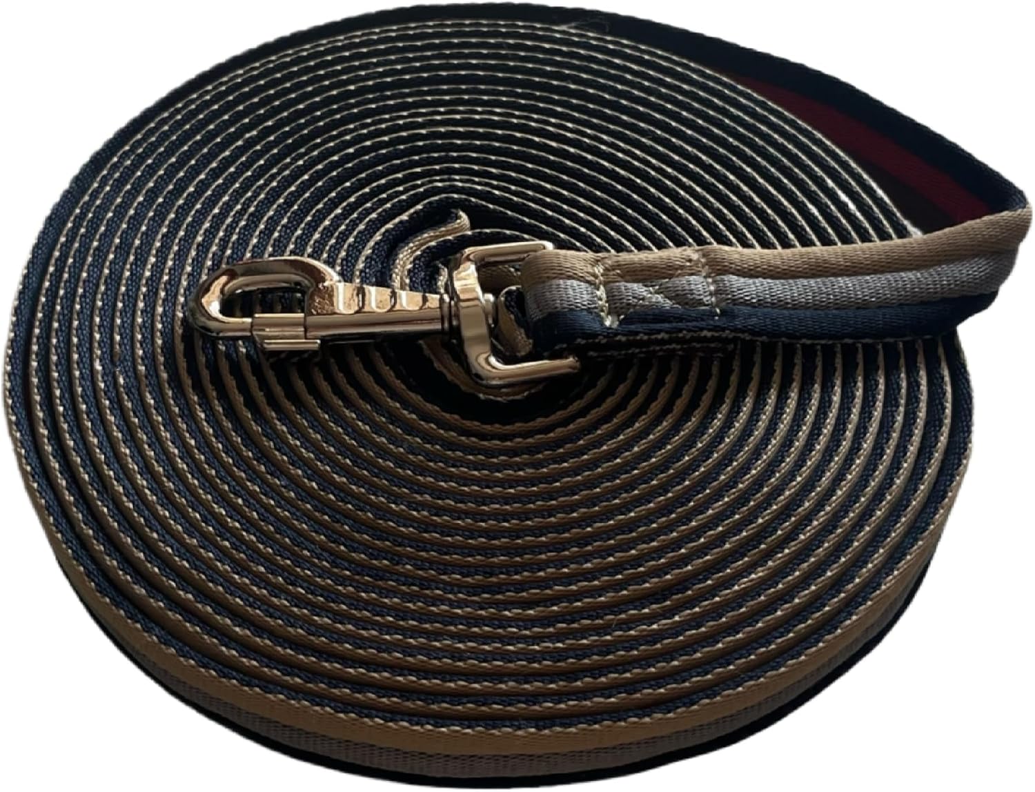 Premium Horse Training Lunge Line with Alloy Trigger Buckle for Accurate Equestrian Training of 26 Foot (8 Meters)