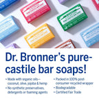 Pure-Castile Bar Soap for Men & Women, 5 oz, Variety 8-Pack
