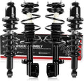 Richeer Front and Rear 4 PCS Strut Shock Assembly Fits 2009-2013 Corolla