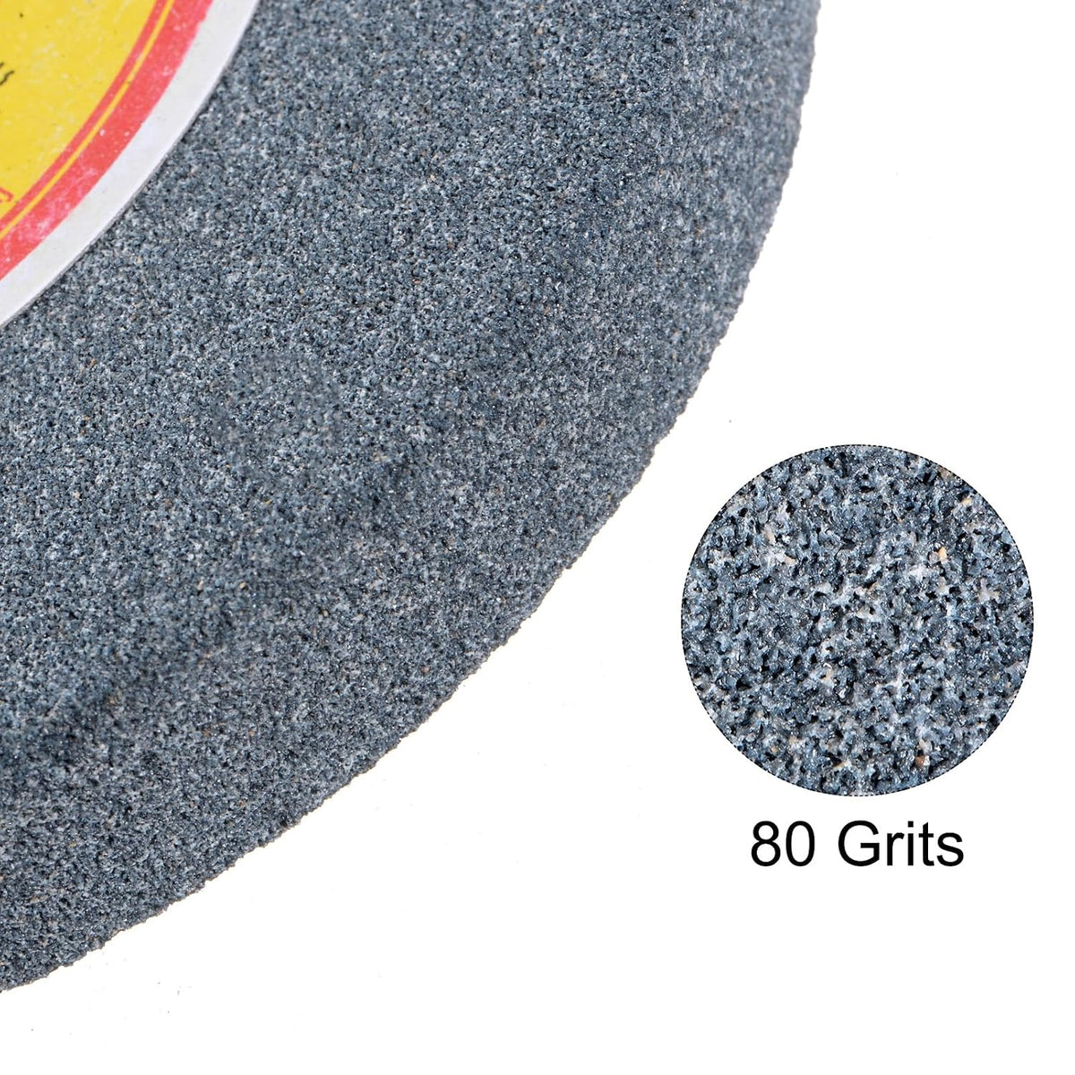 uxcell 5-Inch Bench Grinding Wheels Aluminum Oxide 80 Grits Surface Grinding Ceramic Tools