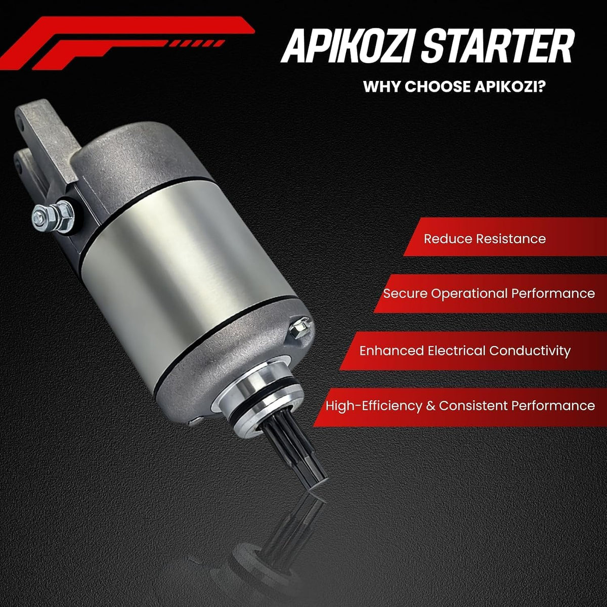 Starter Motor Fits for Foreman Rubicon 500 TRX500FA 2001-2014 TRX500FGA