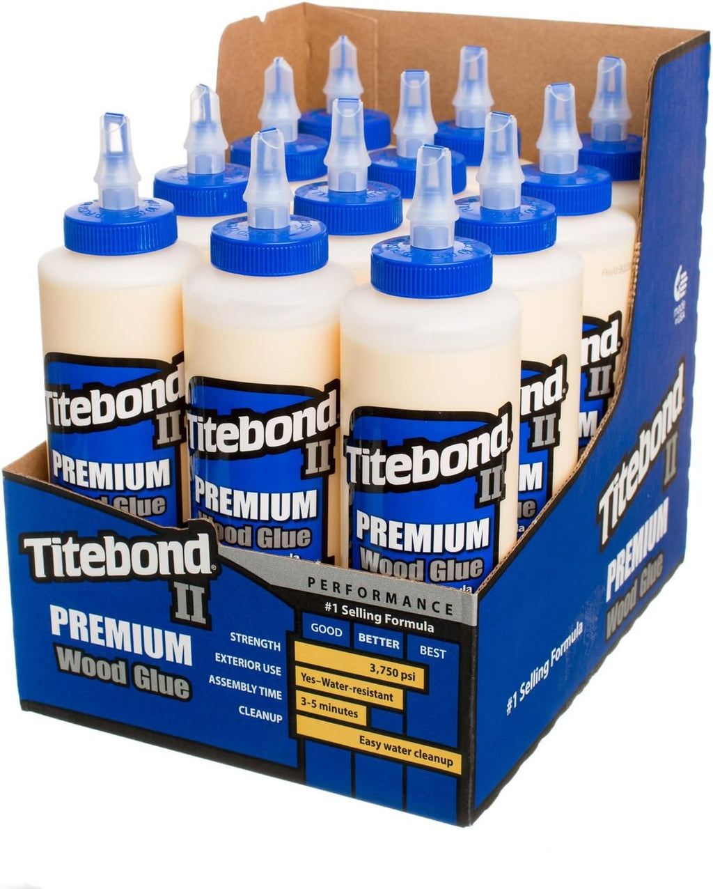 II Premuim Cream Wood Glue 16 oz.