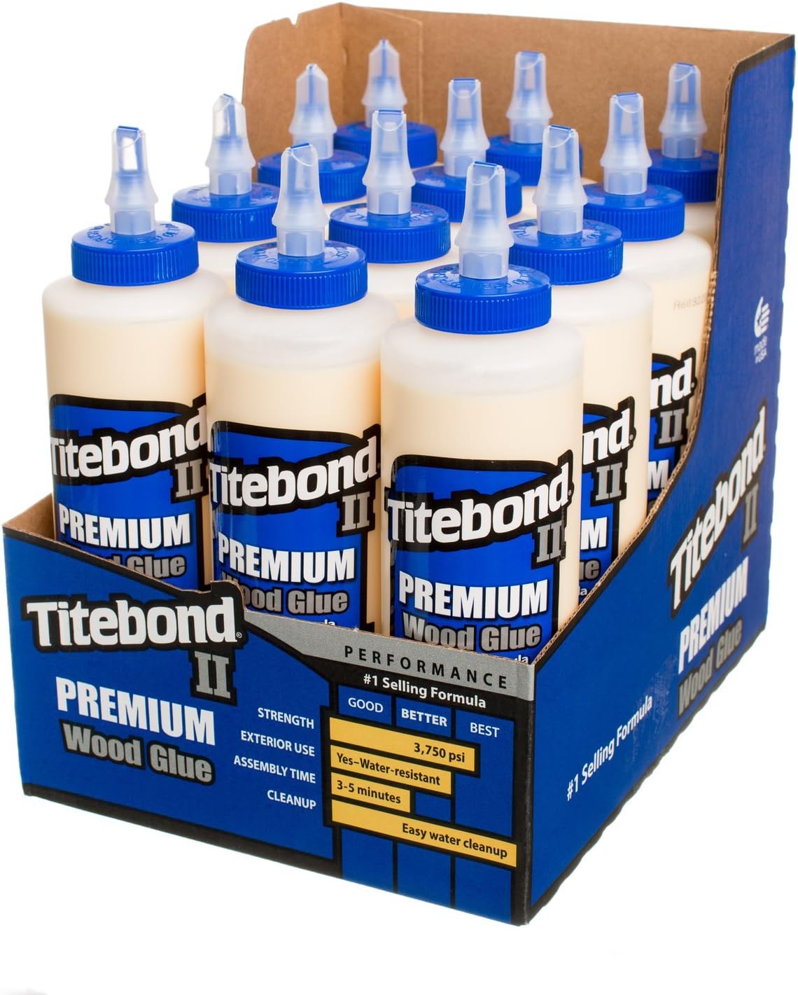 II Premuim Cream Wood Glue 16 oz.
