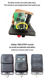 Side Post Remote Battery Disconnect Switch 12V Heavy Duty 200/1000A On/Off