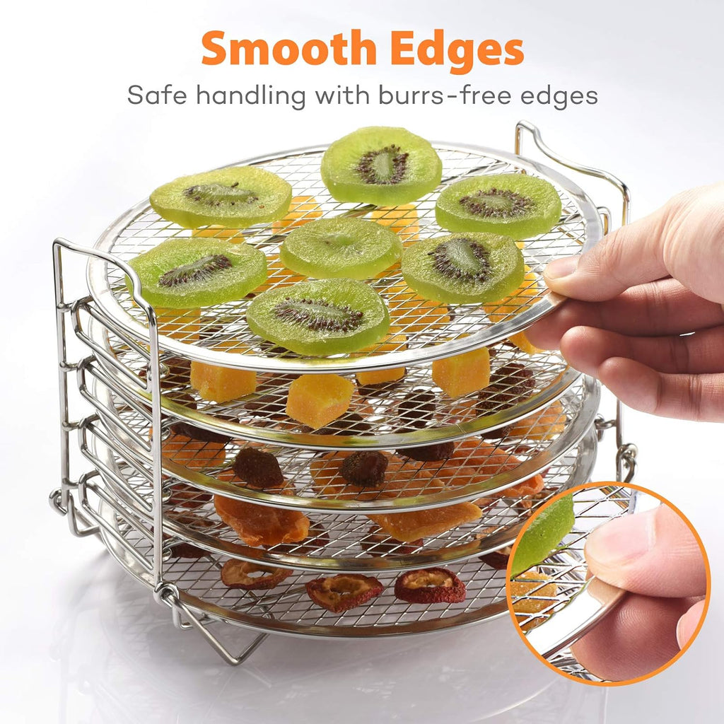 Dehydrator Rack Compatible with Instant Pot Air Fryer Crisp Lid 6Qt