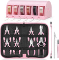 Jewelry Pliers Set Jeweler Making Tools with 6 Rolls Beading Wire Kit for Jewelry Supplies DIY Hobby Repair Crimping