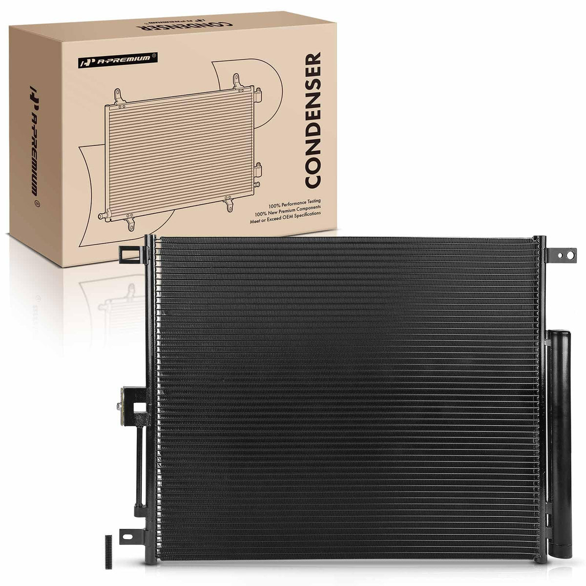 A-Premium Air Conditioning Condenser Compatible with Dodge