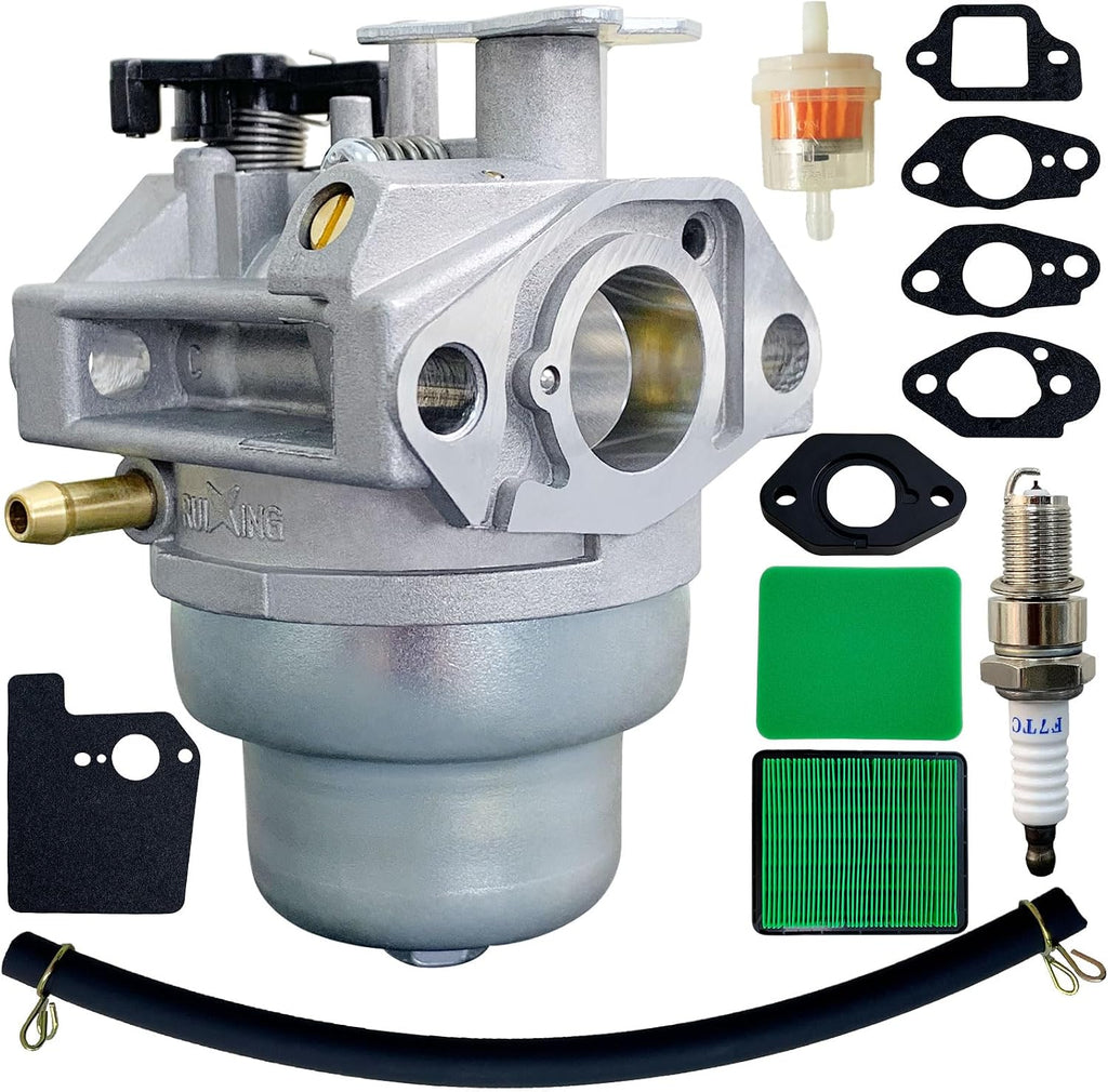 Ruixing OEM GCV160 Manual Choke Carburetor for Honda GCV 160 GCV160A GCV160LA GCV160LE GCV160LA0 Engine HRT216 HRB216 HRR216 HRS216 HRZ216 Lawn Mower Pressure Washer 16100-Z0L-023 16100-ZM0-804