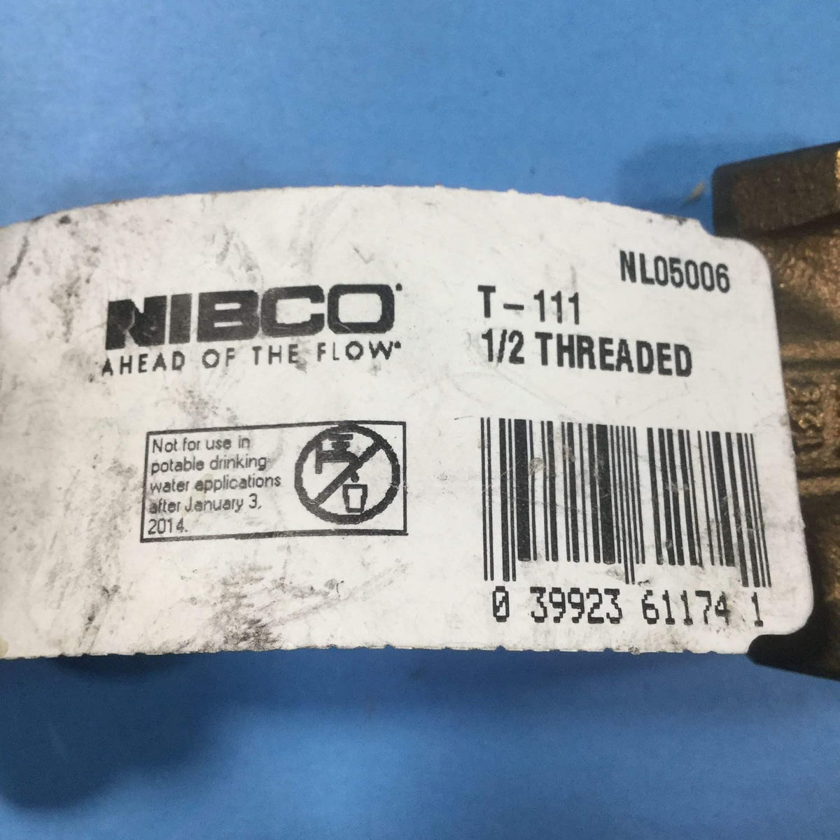 Nibco 1/2 in. 125# Bronze Threaded Rising Stem Gate Valve