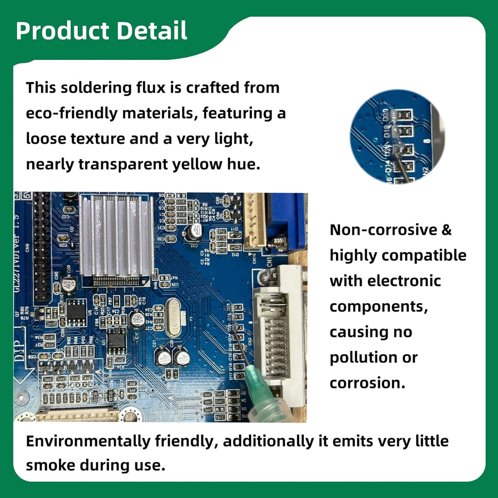 Kaisiking No Clean Soldering Flux Paste for Electronics Soldering