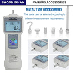 BAOSHISHAN ZP-500N Digital Force Gauge Push Pull Gauge with Output Function