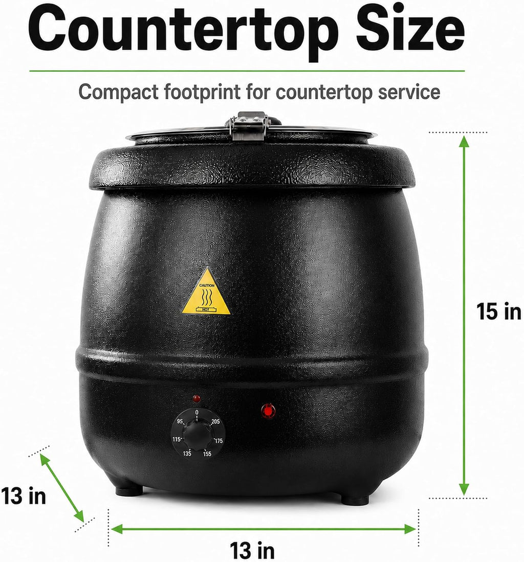11 Quart Commercial Soup Kettle Warmer