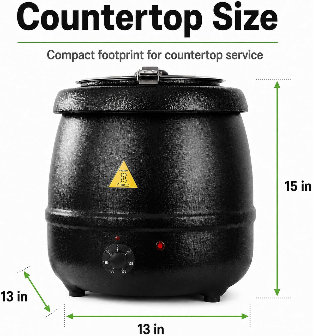 11 Quart Commercial Soup Kettle Warmer