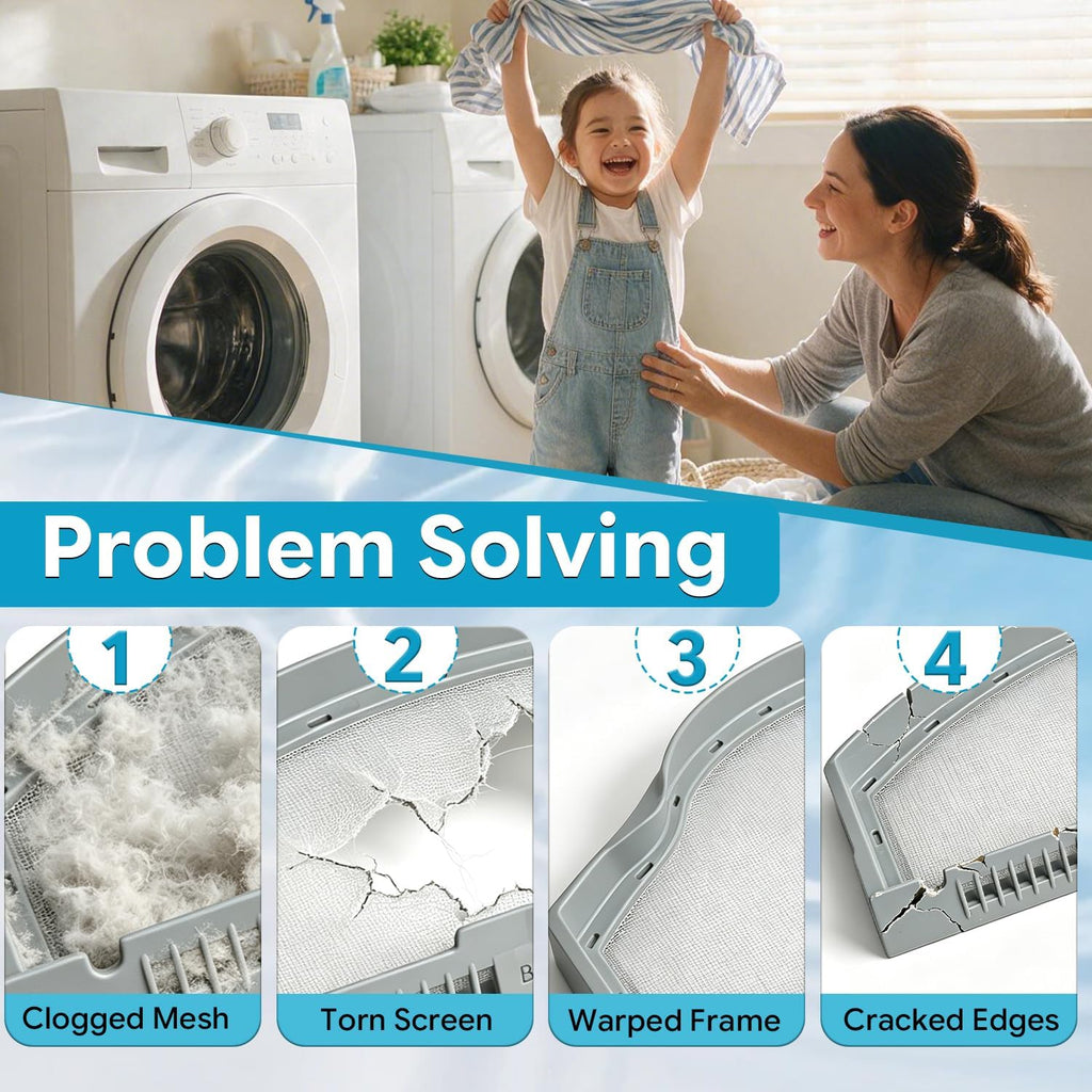 Dryer Lint Filter Screen Compatible with GE GTD72EBSN0WS