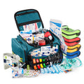 Fully-Stocked First Responder Professional Advanced EMT/EMS Trauma Kit | HSA/FSA Approved | Reflective Bag w/10+