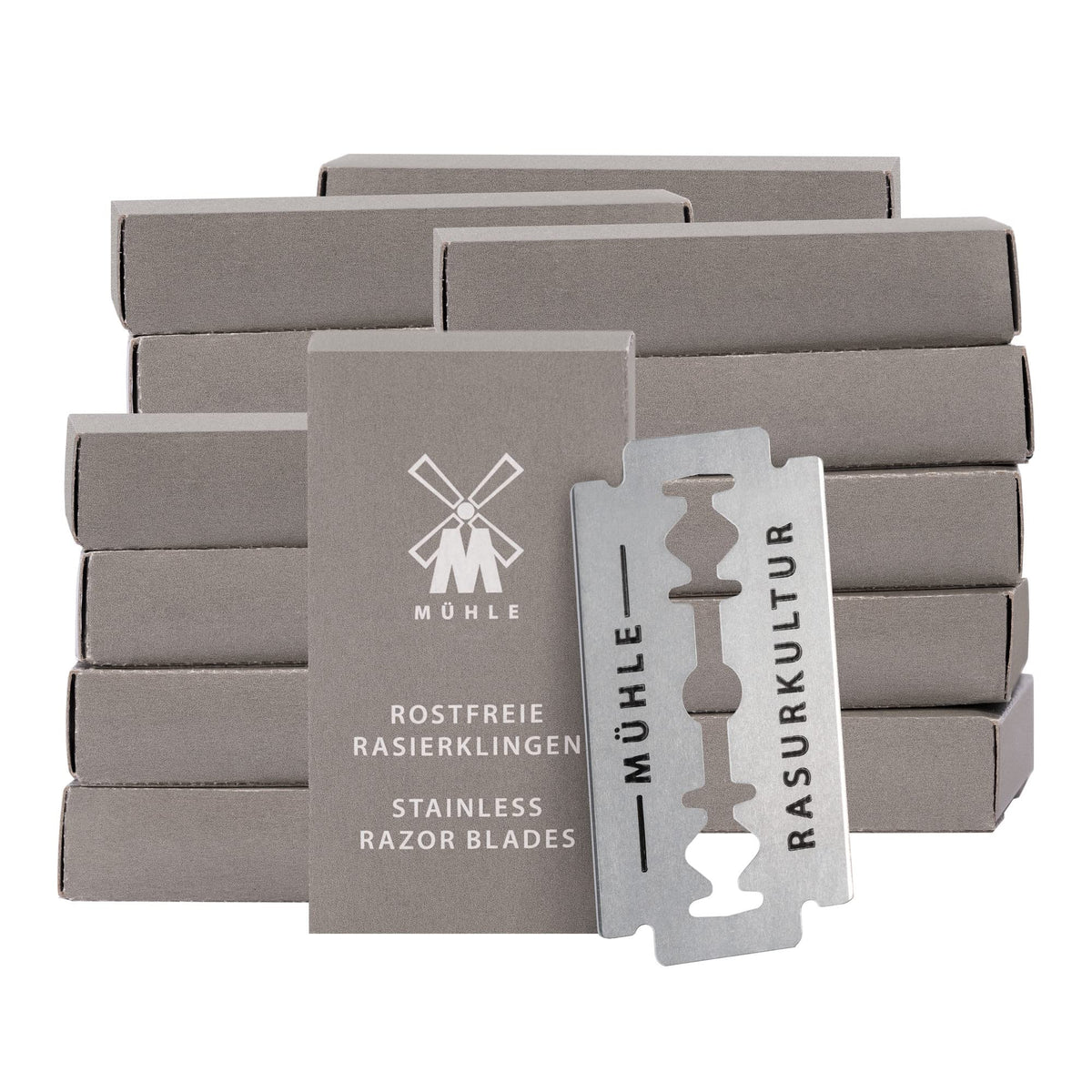 Stainless Steel Safety Razor Blades | 200 Pack