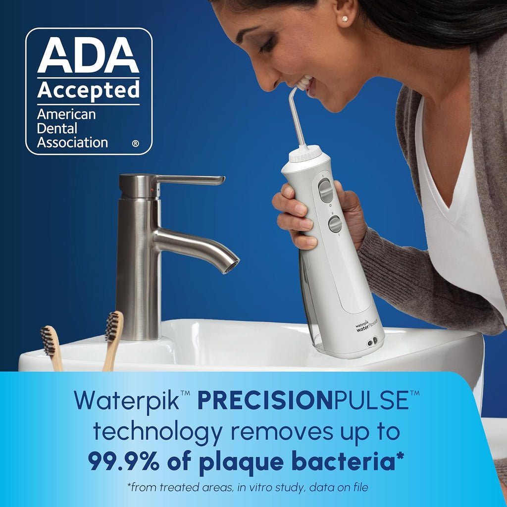 Cordless Pearl and Sensonic Rechargeable Electric Toothbrush and Water Flosser Combo, Complete Dental Care for Teeth