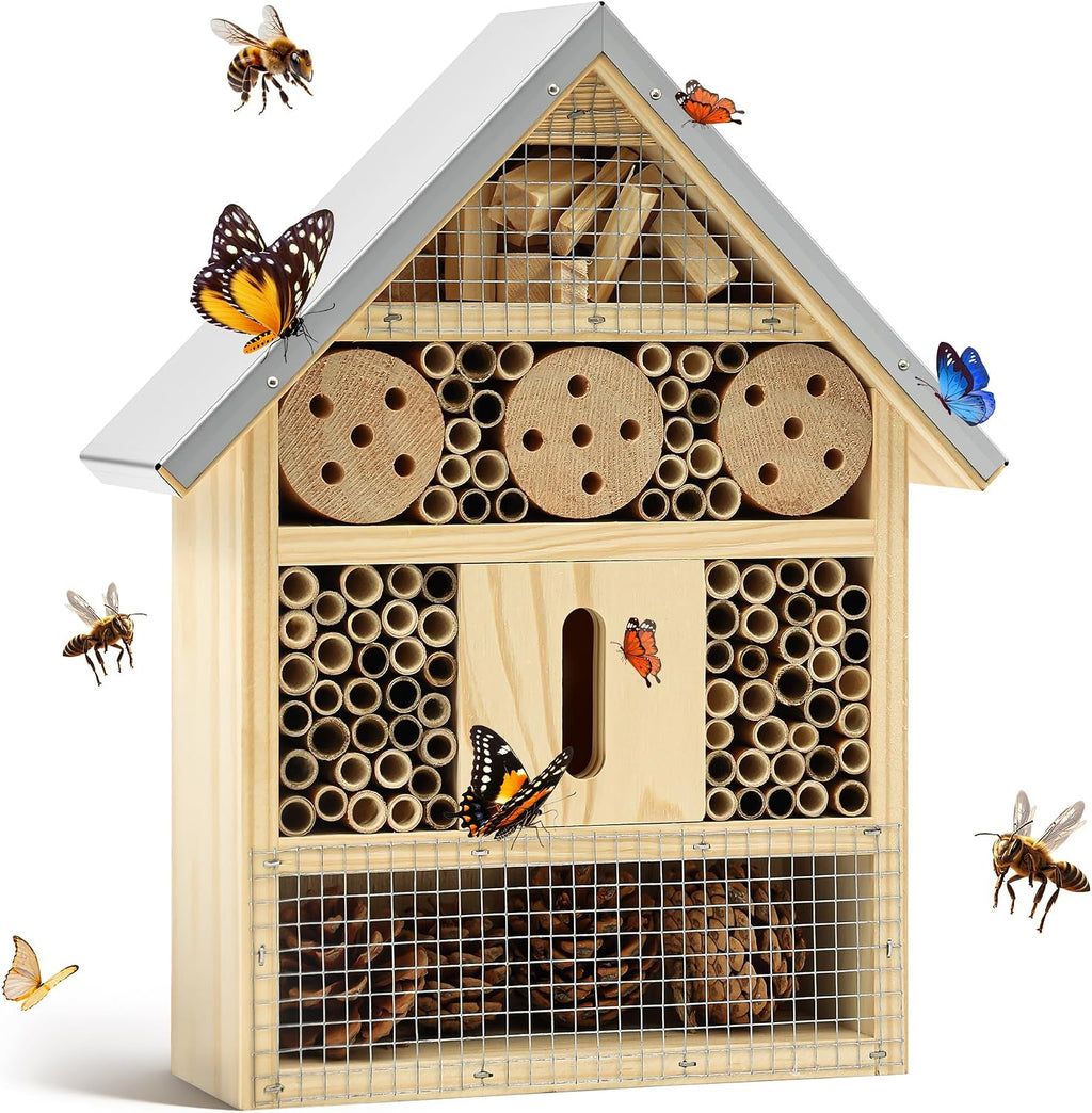 Insect Hotel & Mason Bee House,Butterfly House, Ladybug Hotel