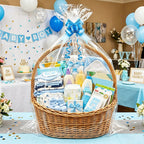 40x50 In Extra Large Clear Cellophane Bags for Gift Baskets, 10Pcs