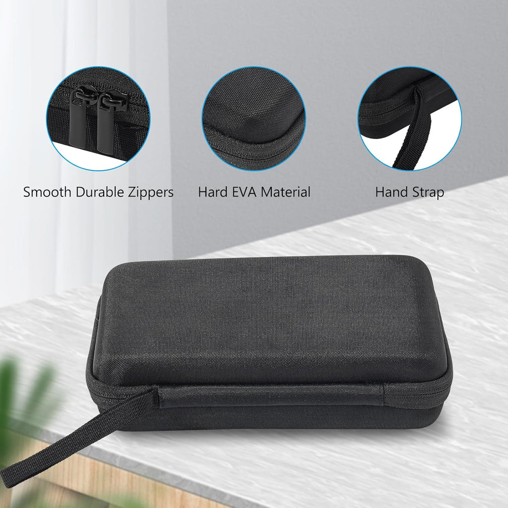 Large Hard Travel Electronic Organizer Case for MacBook Power Adapter Chargers Cables Tech Organizer Hard Drive USB