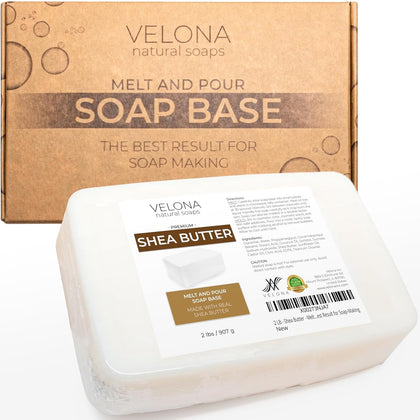 2 lb - Shea Butter Soap Base, Melt & Pour, SLS/SLES Free