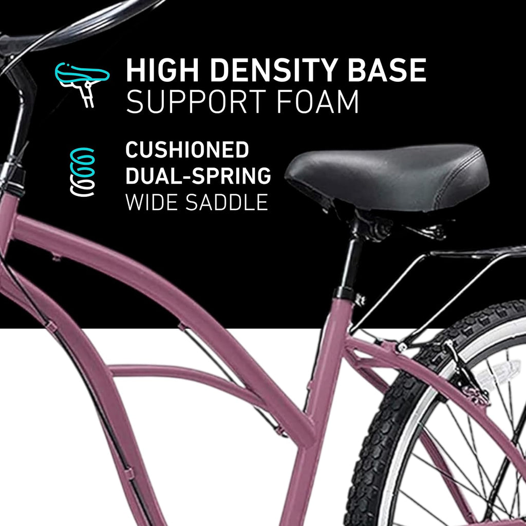 Around The Block Women's Beach Cruiser Bike