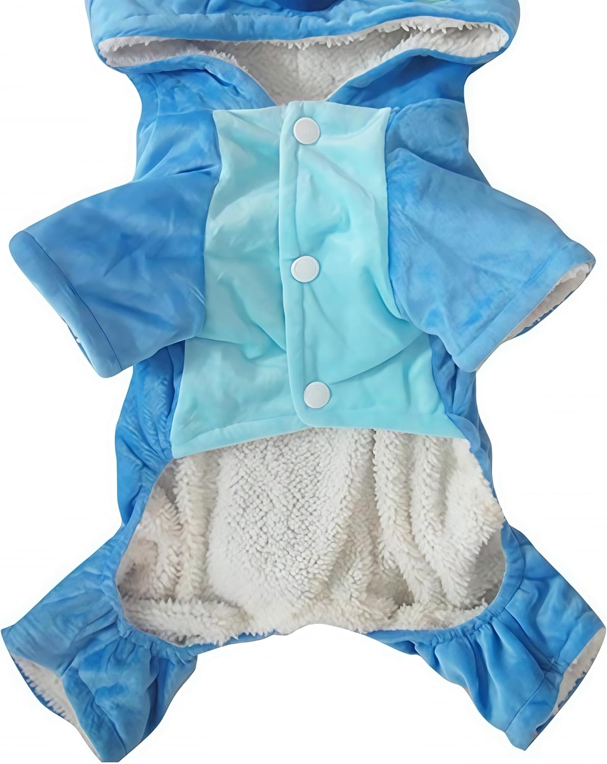 Pet Costume Dog Hoodies Pet Xmas Pajamas Outfit, Pet Coat for Small Medium Large Dogs Cats Winter Cartoon Coat for
