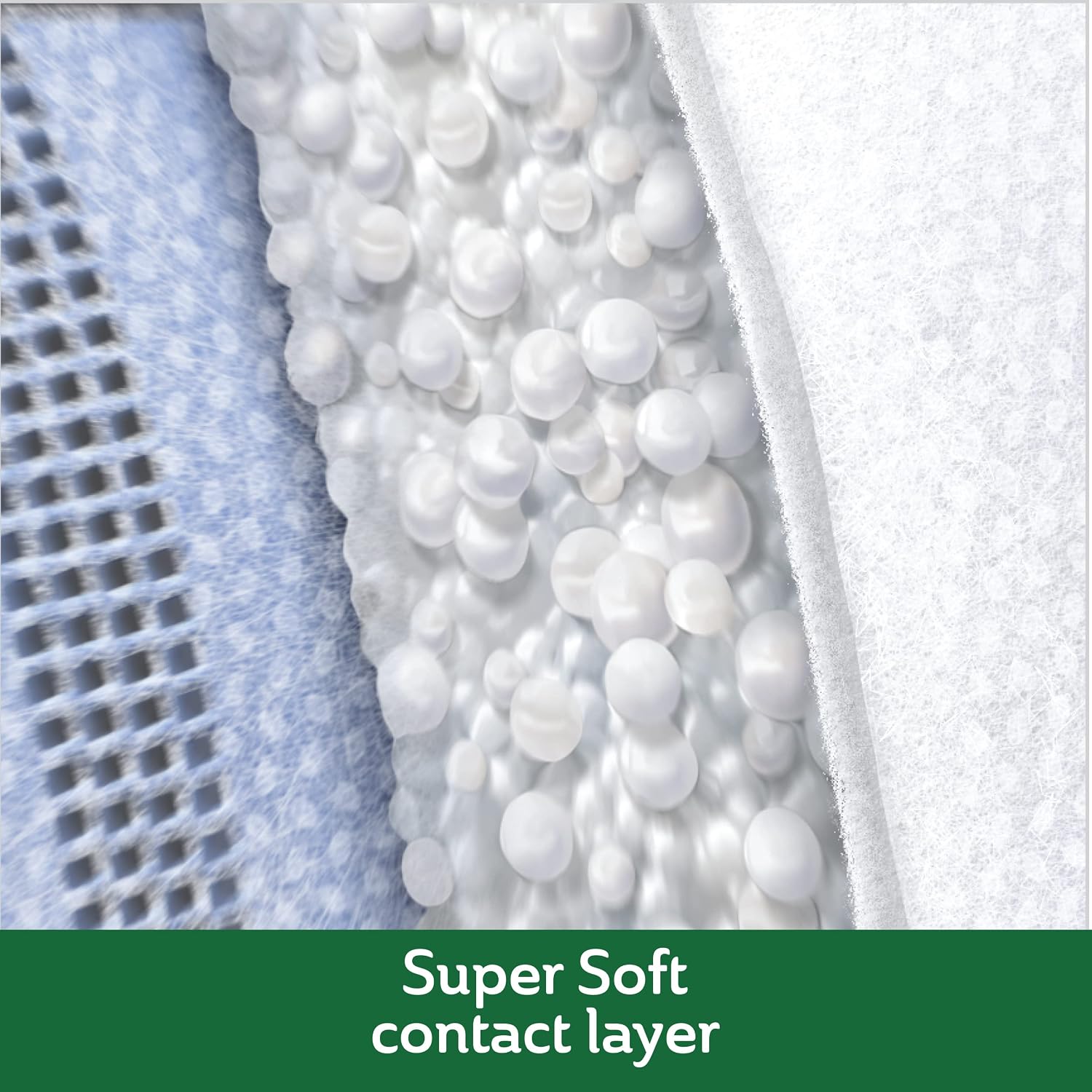 Super Absorbent Wound Pad, Medium, 4" x 4", 10 Count