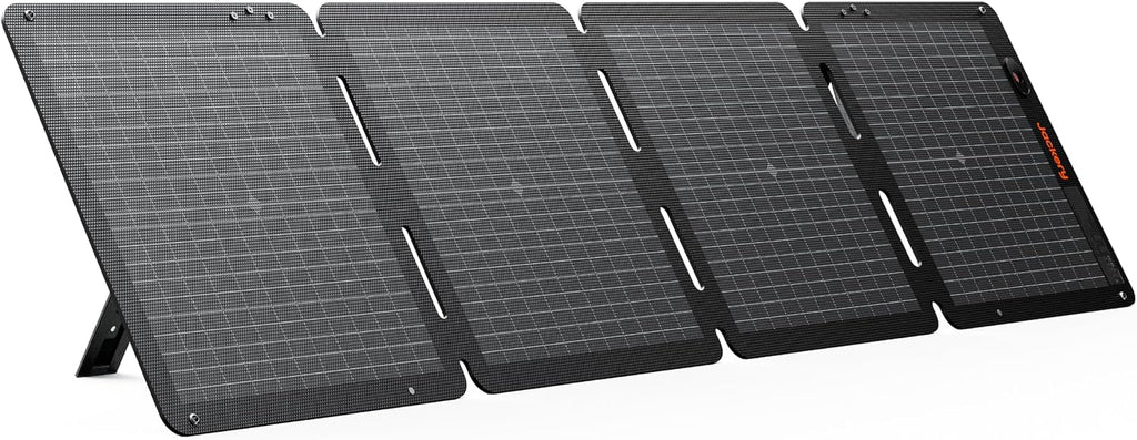 SolarSaga 100W Air Solar Panel,Bifacial | 23% Conversion Efficiency, IP65 Waterproof, Foldable Charger for Power