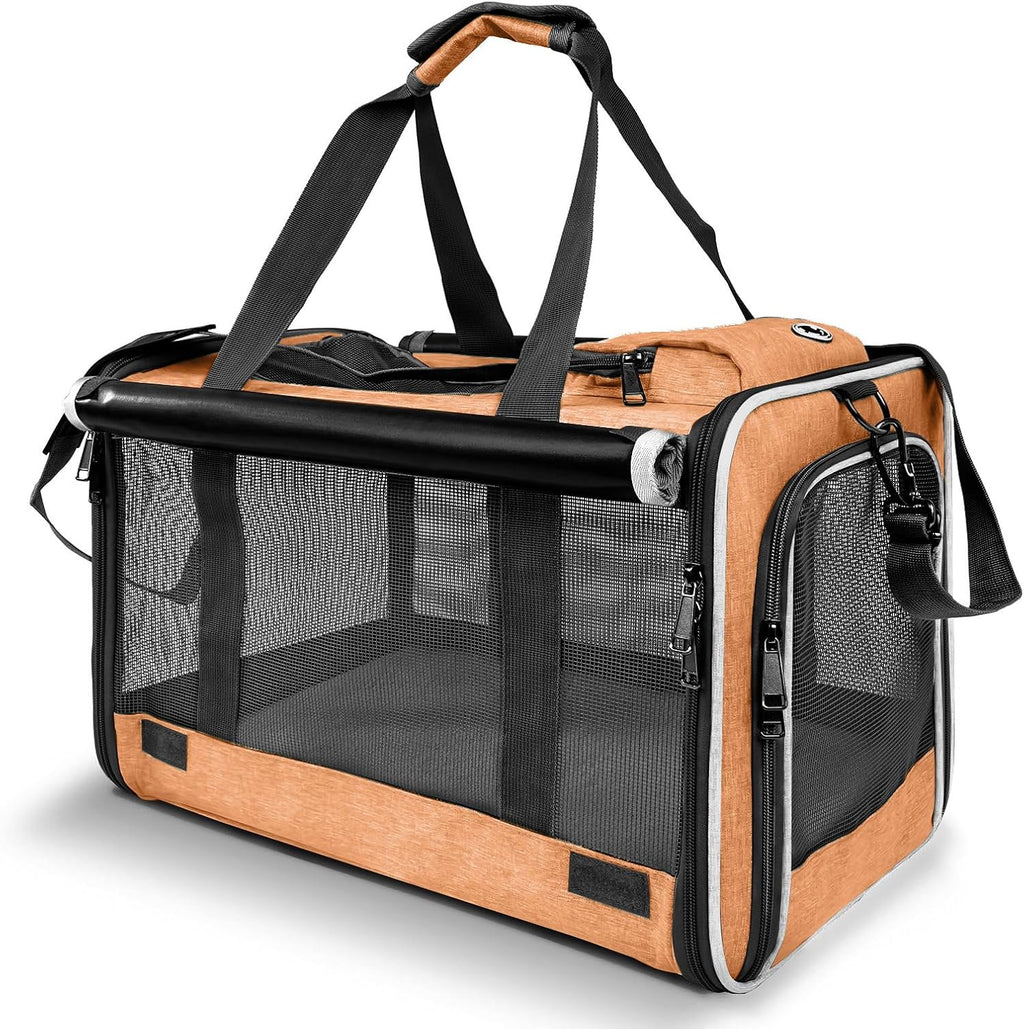 Dog Carry Bag Puppy, Pet Soft-Shell Portable Kennel Crate 0-15 lbs