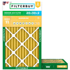 20x30x2 Air Filter MERV 11 Pet & Allergy Defense (2-Pack)