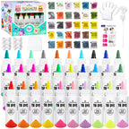30 Colors Tie Dye Kit, Fabric Dye Set for Kids Adults Parties