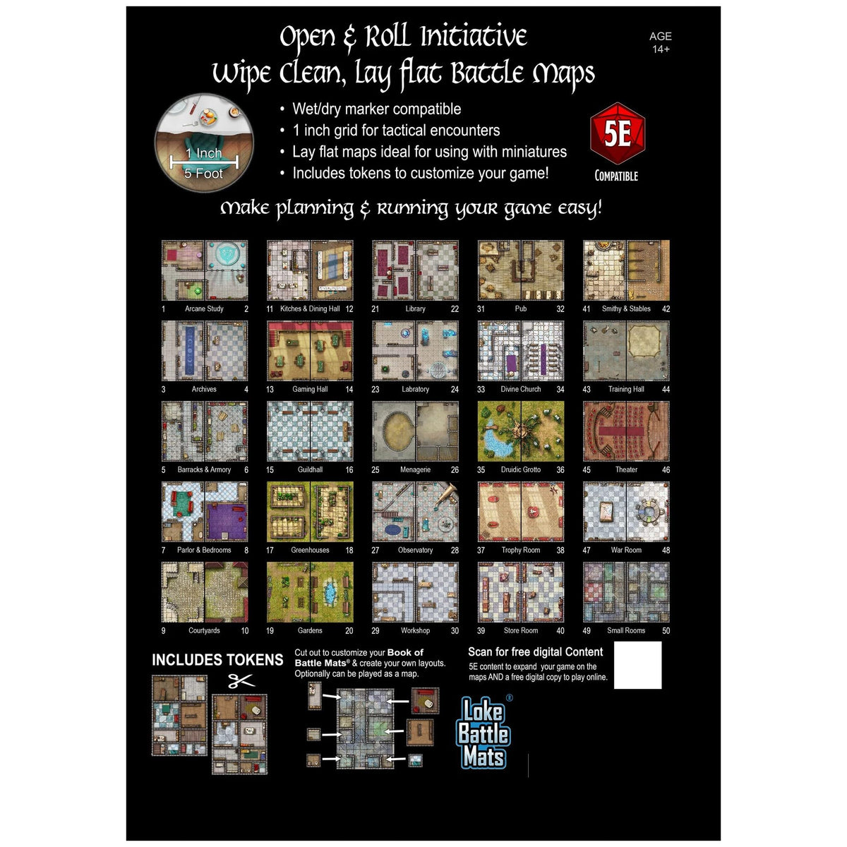 Loke Big Book of Battle Mats