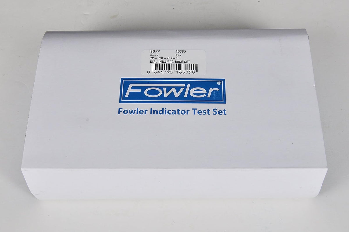 Fowler 52-520-707-0, Long Range Indicator Test Set, Magnetic Base with Fine Adjustment