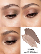 Dual-Ended Cream Eyeshadow Stick Matte & Shimmer 02 noon