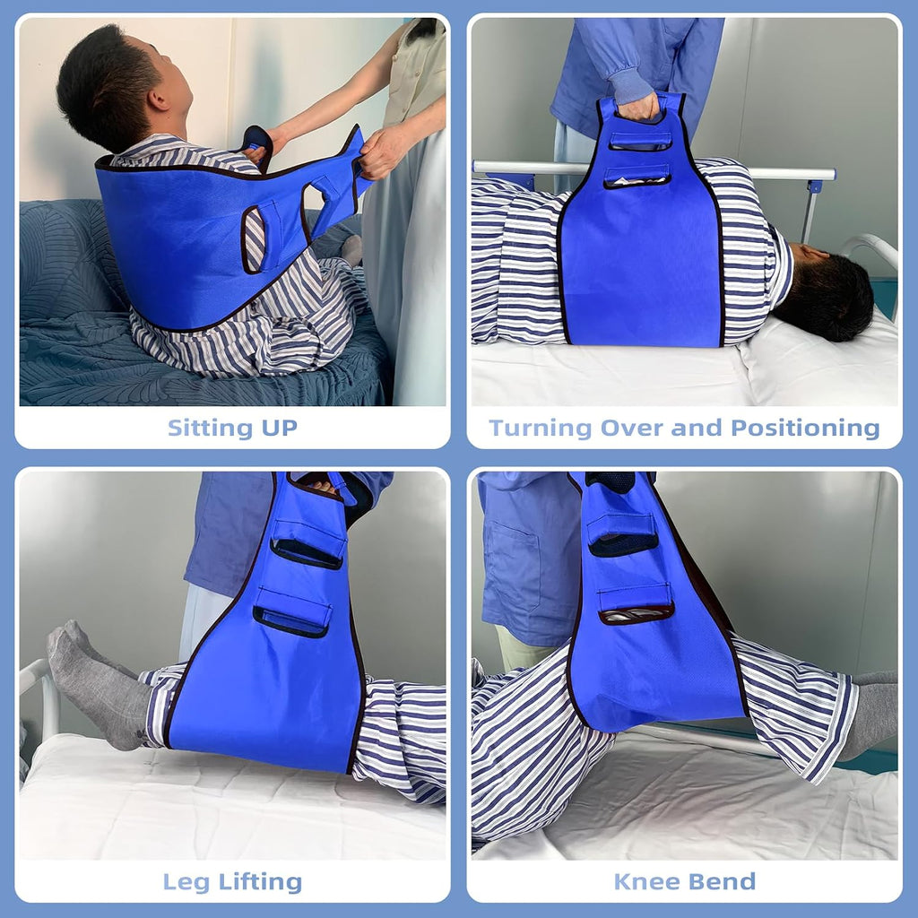 Transfer Sling, Lift Assist Gait Belts for Seniors, Transfer Belt for Elderly and Disabled, Bed Assist Mobility Belt